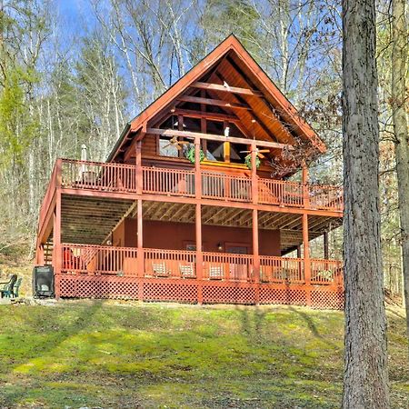 Creekside Sevierville Cabin Game Room And Hot Tub! Exterior photo