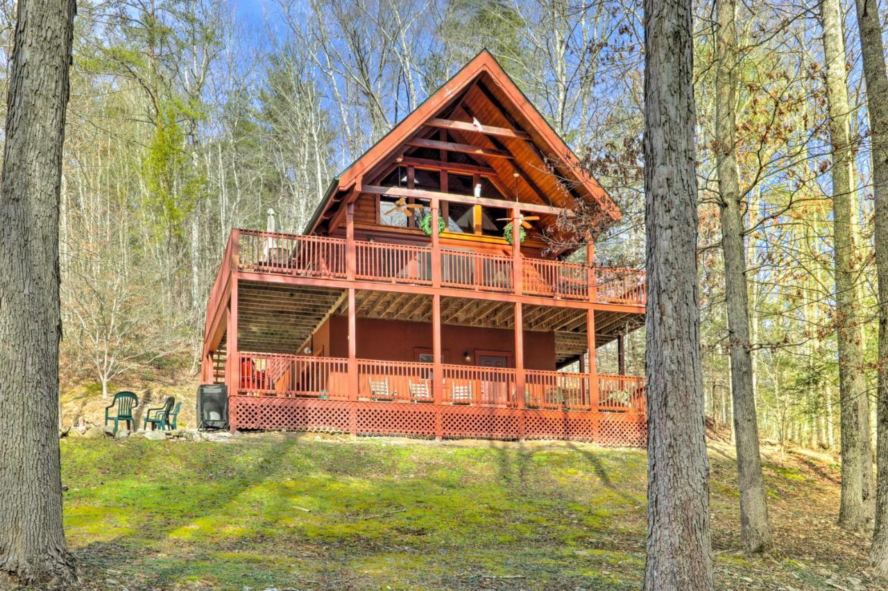 Creekside Sevierville Cabin Game Room And Hot Tub! Exterior photo